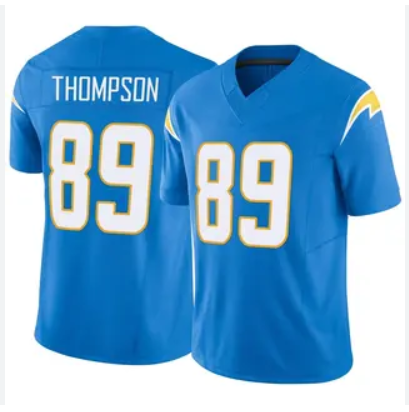 Men Los Angeles Chargers #89 Thompson blue 2026 Nike NFL Jersey